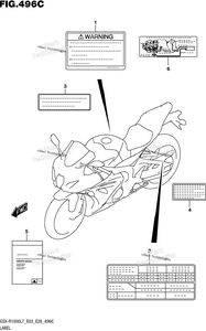 Label (Gsx-R1000l7 E33)