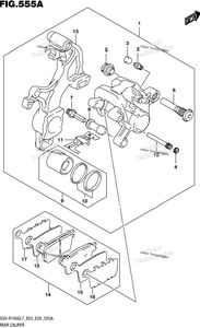 Нажмите для увеличения Rear Caliper