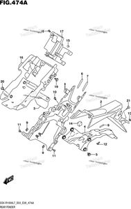 Rear Fender (Gsx-R1000l7 E03)