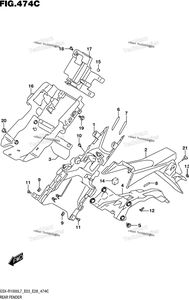Rear Fender (Gsx-R1000l7 E33)