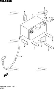 Нажмите для увеличения Battery (Gsx-R1000l7 E28)