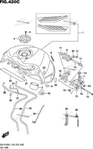 Нажмите для увеличения Fuel Tank (Gsx-R1000l7 E28) (Ysf)