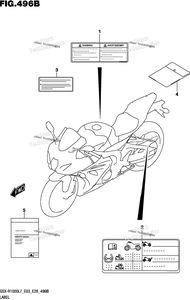 Label (Gsx-R1000l7 E28)