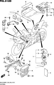 Нажмите для увеличения Electrical (Gsx-R1000rzl7 E03)