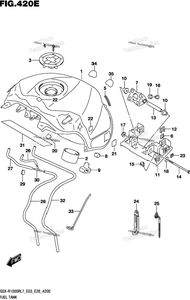 Нажмите для увеличения Fuel Tank (Gsx-R1000rzl7 E28)