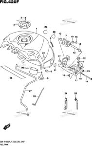 Нажмите для увеличения Fuel Tank (Gsx-R1000rzl7 E33)