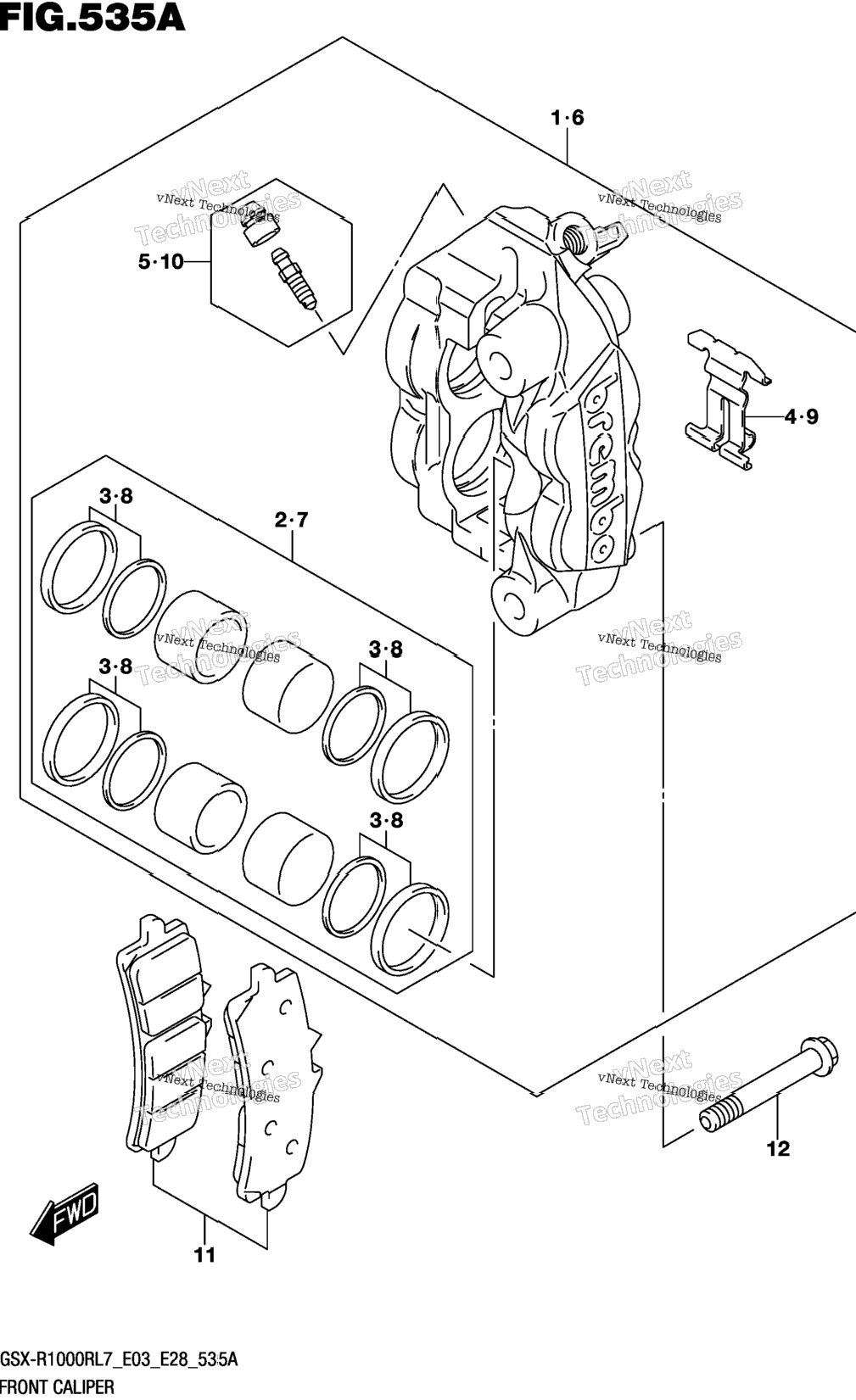 Front Caliper