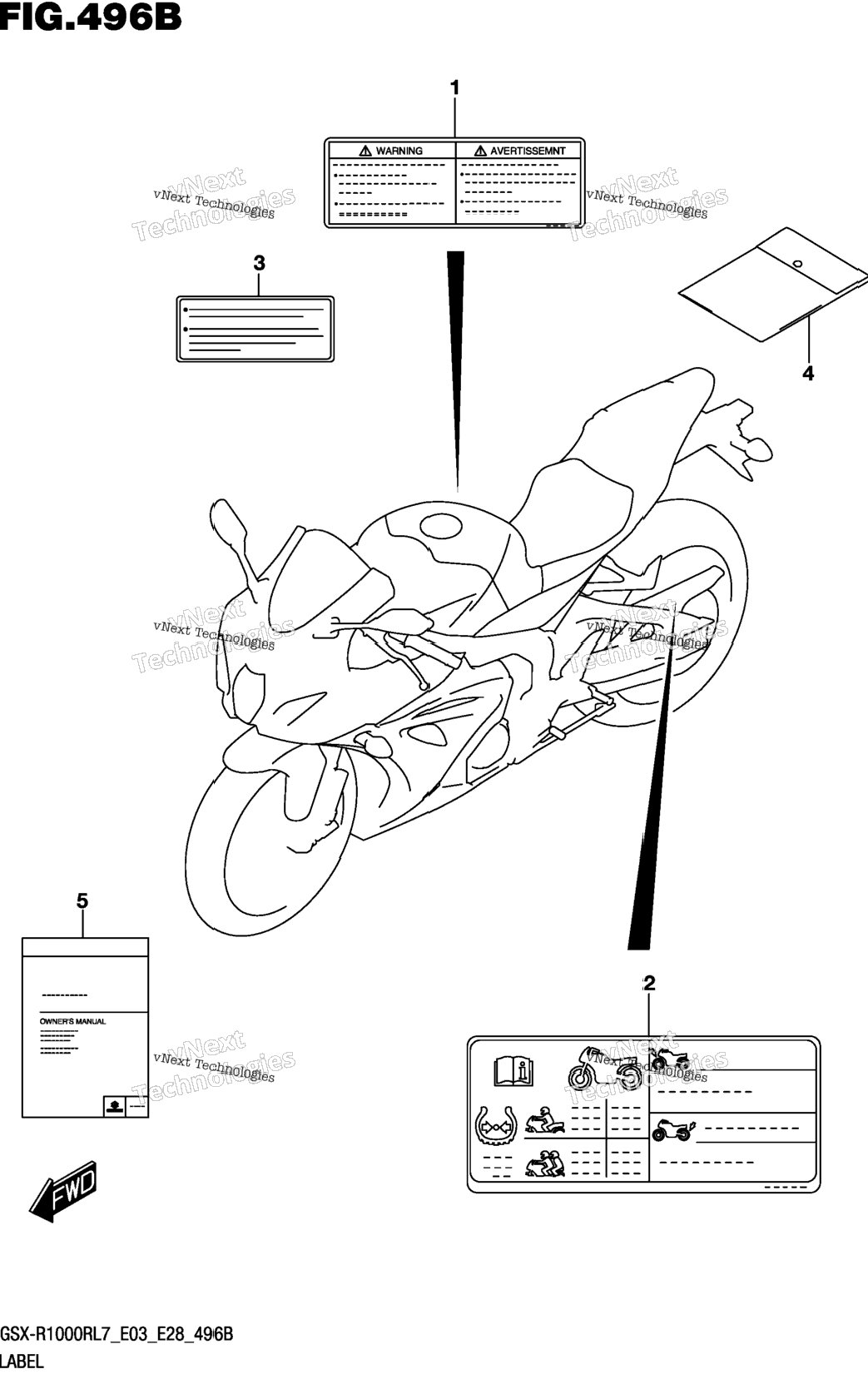 Label (Gsx-R1000rl7 E28)