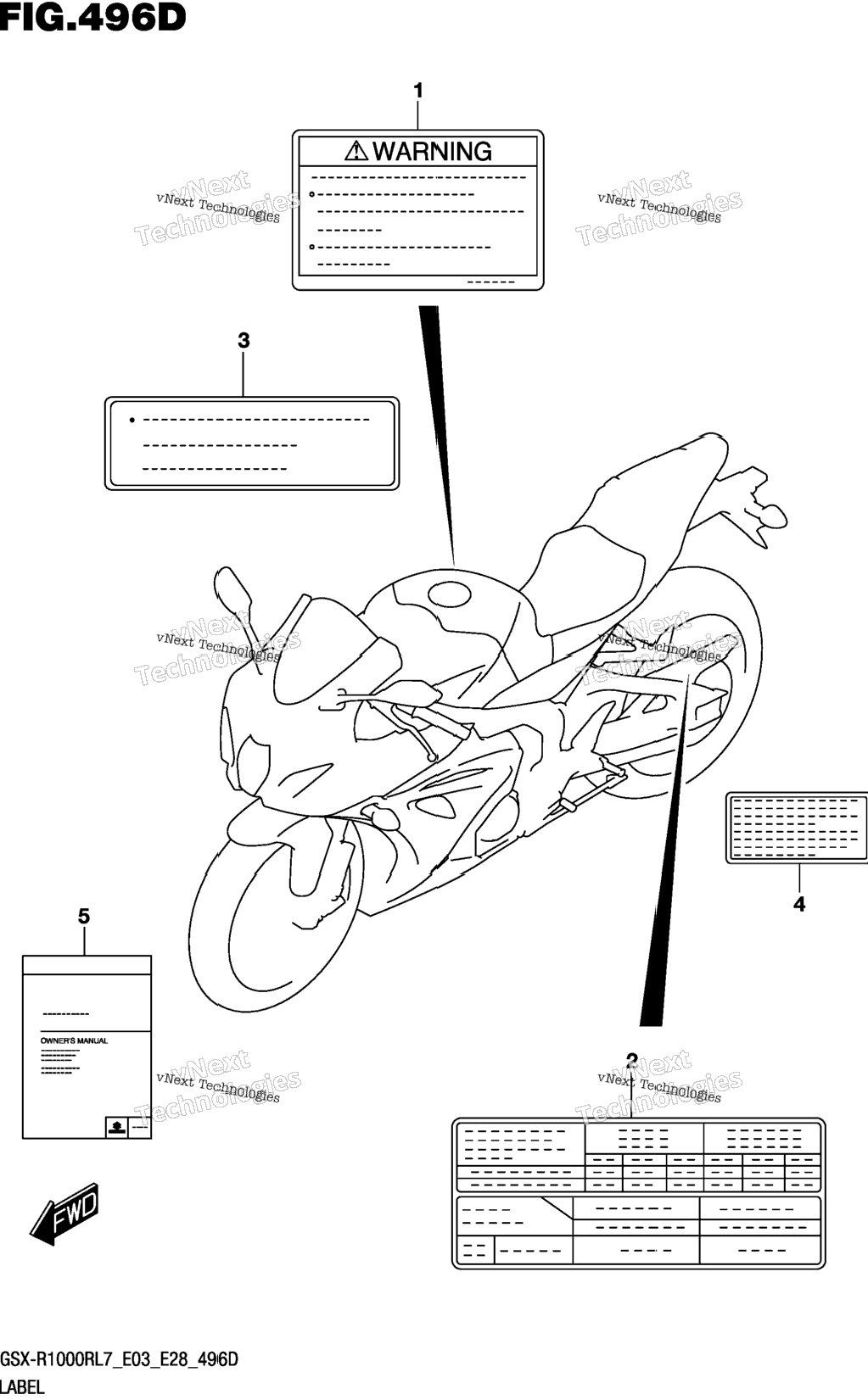 Label (Gsx-R1000rzl7 E03)