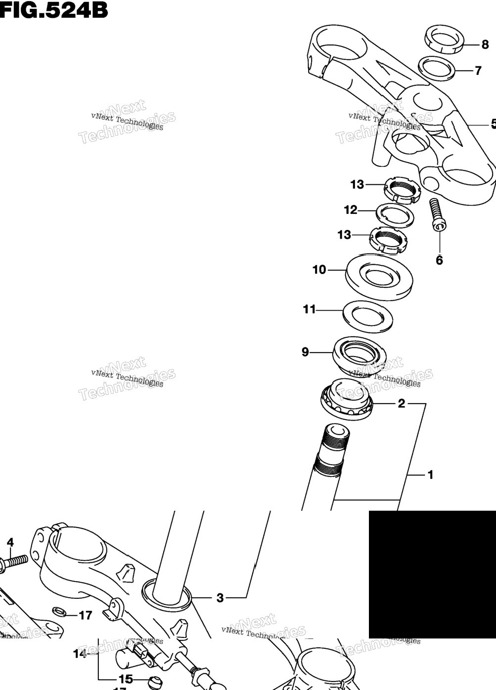 Steering Stem (Gsx-R1000rl7 E28)