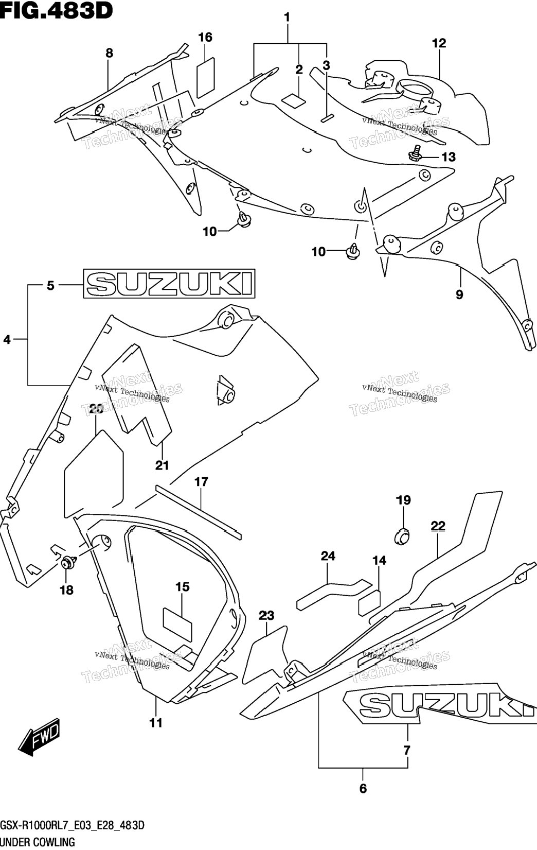 Under Cowling (Gsx-R1000rzl7 E03)