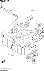 Нажмите для увеличения Rear Swingingarm
