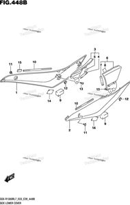 Нажмите для увеличения Side Lower Cover (Gsx-R1000rl7 E28)