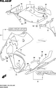 Нажмите для увеличения Under Cowling (Gsx-R1000rzl7 E33)