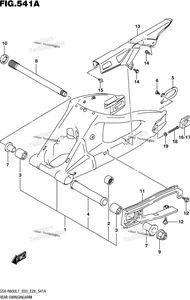 Нажмите для увеличения Rear Swingingarm