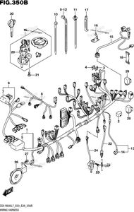 Нажмите для увеличения Wiring Harness (Gsx-R600l7 E28)