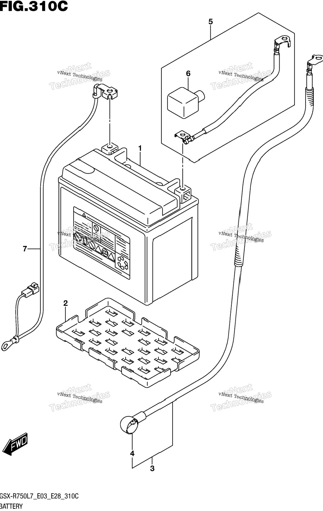 Battery (Gsx-R750l7 E33)