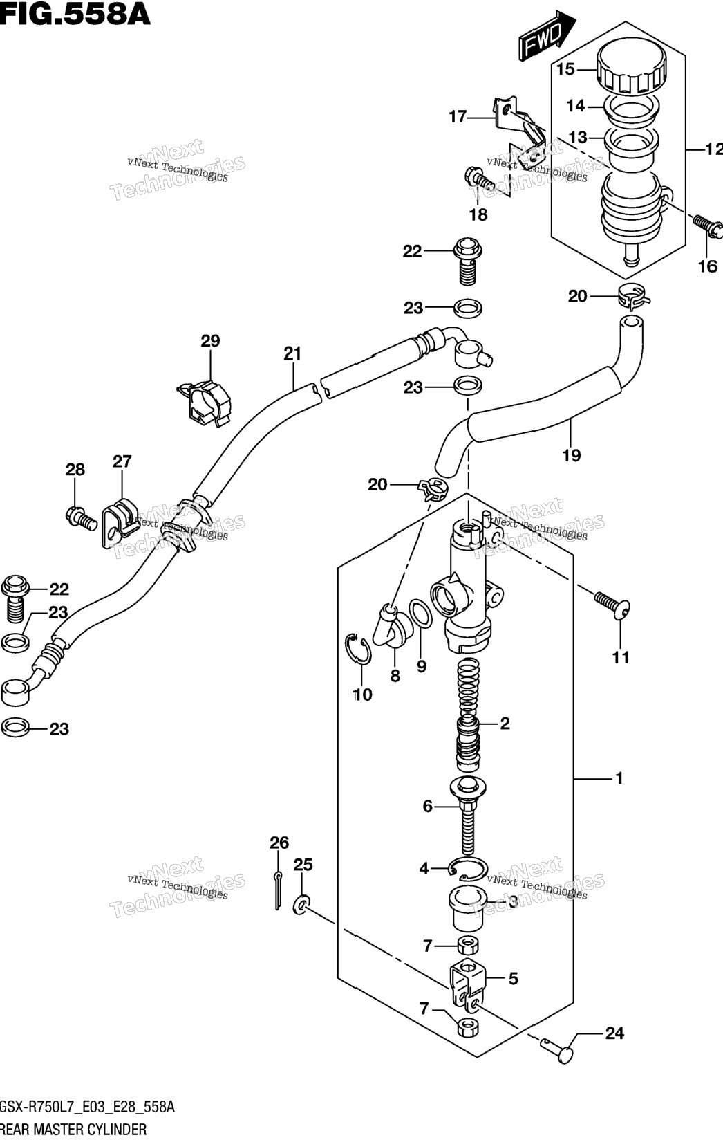 Rear Master Cylinder