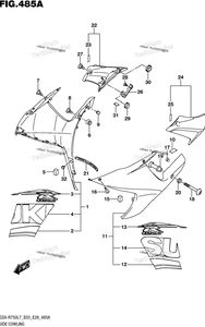 Нажмите для увеличения Side Cowling (Ysf)