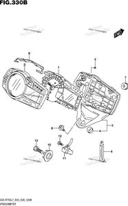 Нажмите для увеличения Speedometer (Gsx-R750l7 E28)
