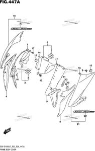 Нажмите для увеличения Frame Body Cover (Pgz,Av4)