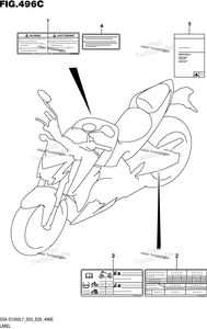 Label (Gsx-S1000al7 E28)