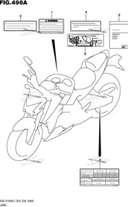 Label (Gsx-S1000l7 E33)