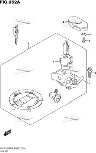 Нажмите для увеличения Lock Set (Gsx-S1000fal7 E28)