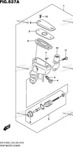 Нажмите для увеличения Front Master Cylinder