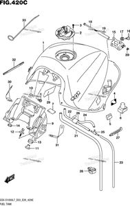 Нажмите для увеличения Fuel Tank (Gsx-S1000al7 E28)