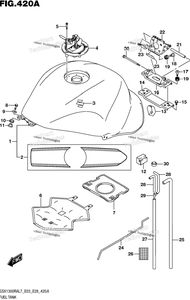 Нажмите для увеличения Fuel Tank (Gsx1300ral7 E03)