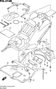 Rear Fender (Gsx1300ral7 E28)