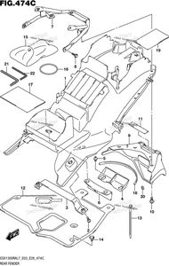 Rear Fender (Gsx1300ral7 E33)