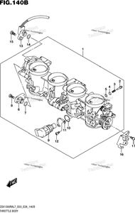 Нажмите для увеличения Throttle Body (Gsx1300ral7 E28)