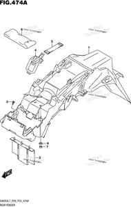 Нажмите для увеличения Rear Fender