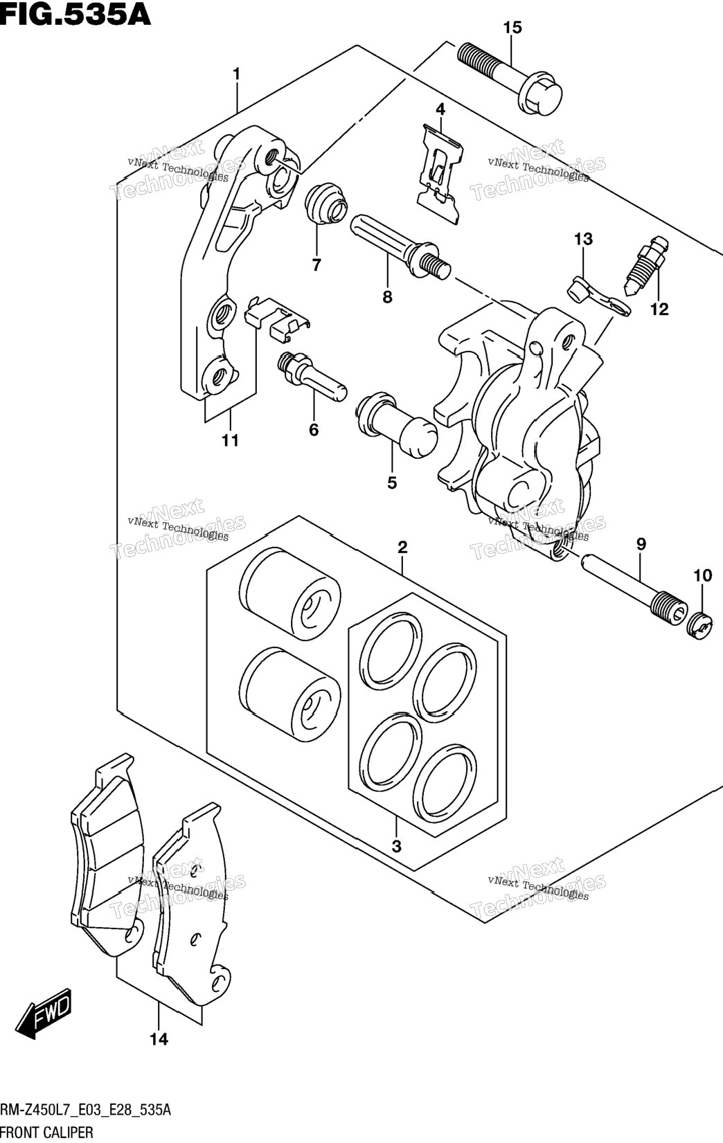 Front Caliper