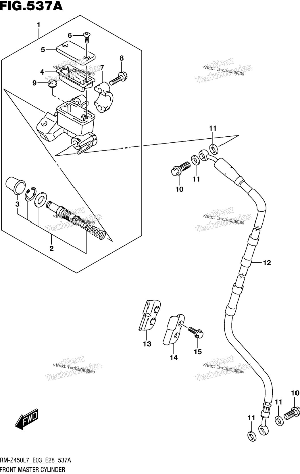 Front Master Cylinder