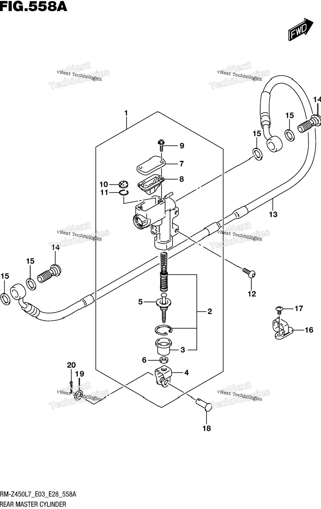 Rear Master Cylinder