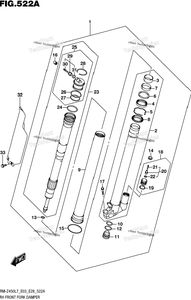 Нажмите для увеличения Rh Front Fork Damper