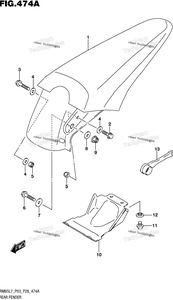 Нажмите для увеличения Rear Fender