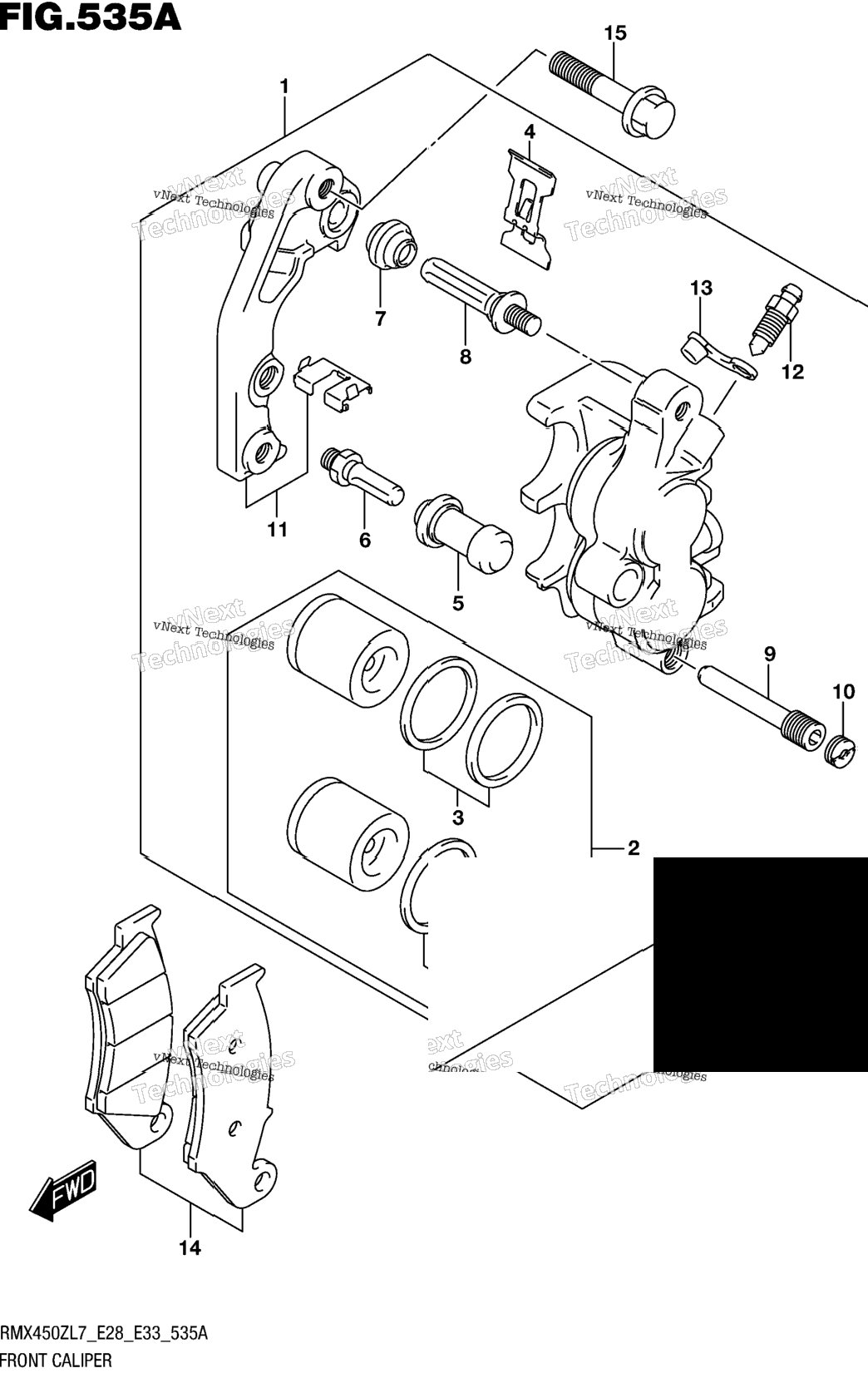 Front Caliper