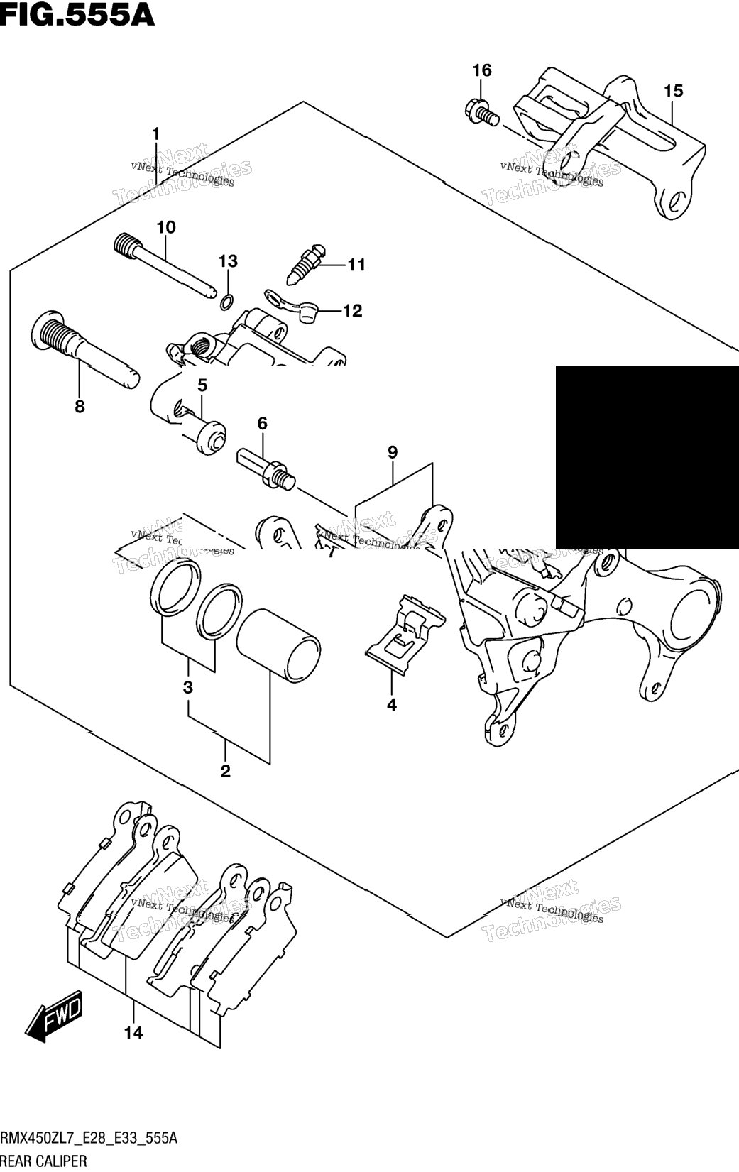 Rear Caliper