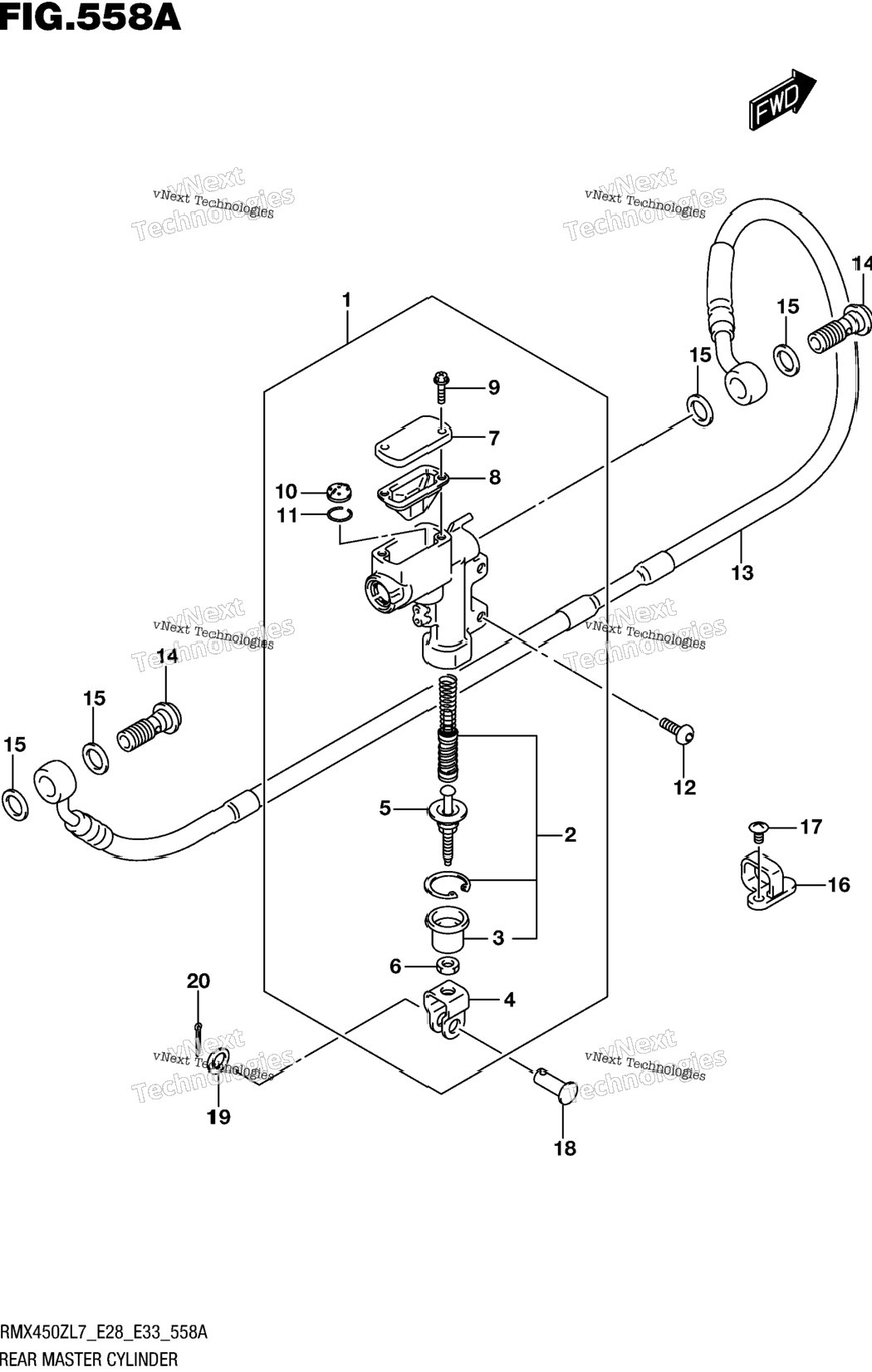 Rear Master Cylinder