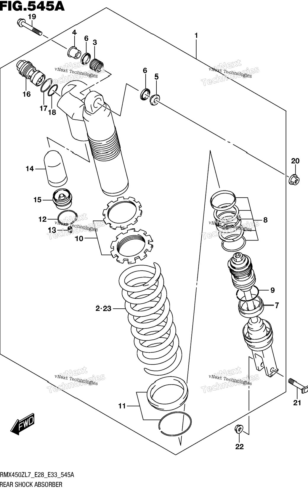 Rear Shock Absorber