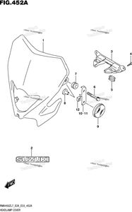 Нажмите для увеличения Headlamp Cover (Rmx450zl7 E28)