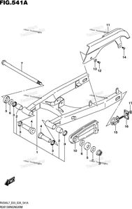 Нажмите для увеличения Rear Swingingarm