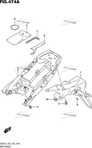 Нажмите для увеличения Rear Fender