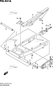 Нажмите для увеличения Rear Swingingarm