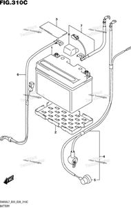 Нажмите для увеличения Battery (Sv650al7 E28)