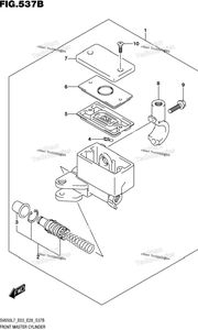 Нажмите для увеличения Front Master Cylinder (Sv650l7 E33)